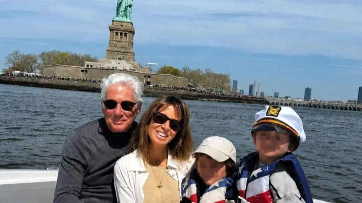 who is richard gere married to family life