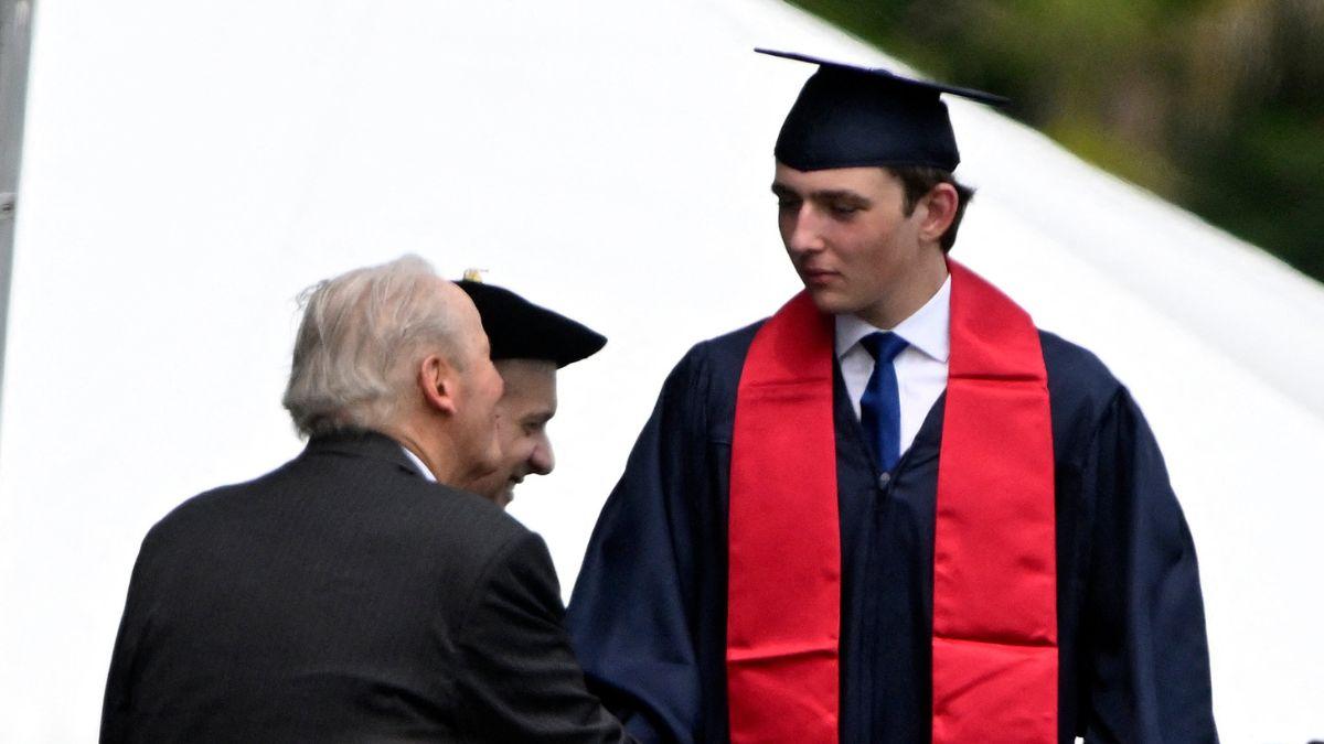 image of Barron Trump is currently studying at New York University.