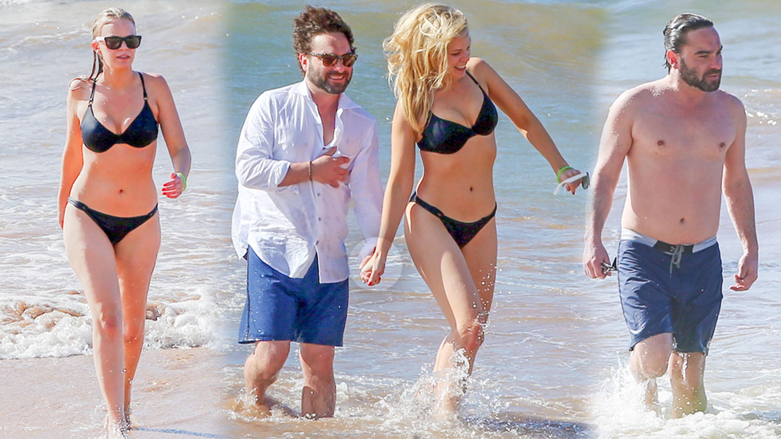 Johnny galecki shirtless girlfriend ariella nicole