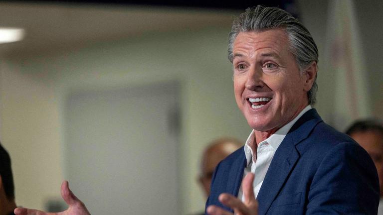 Gavin Newsom Trolls Donald Trump's Messy State Of The Union Hairdo