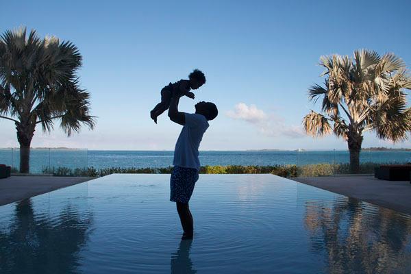 Jay Z Blue Ivy Pool