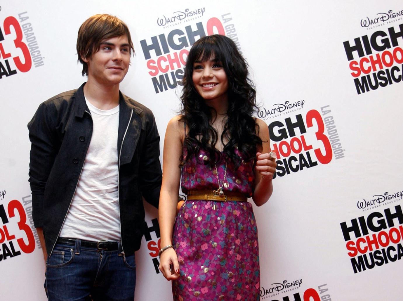 zac efron encouraged date vanessa hudgens high school musical