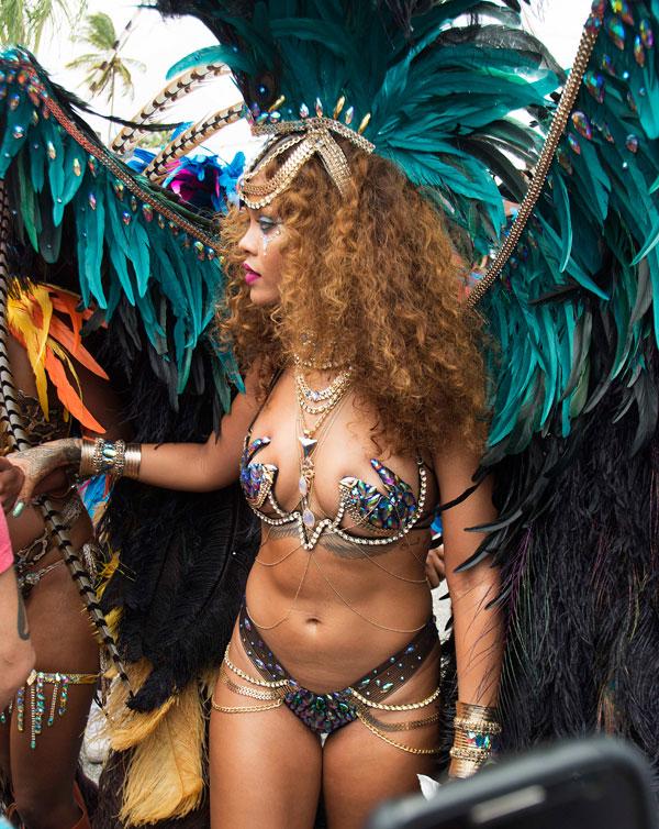 Rihanna carnival barbados1