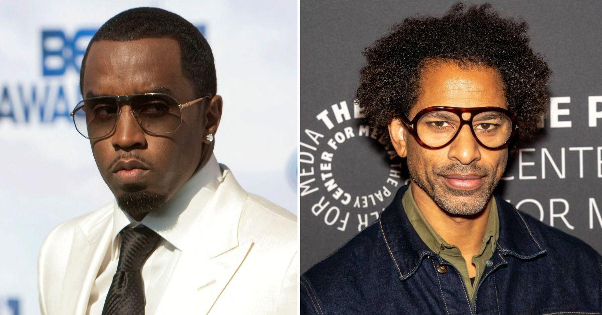 Composite photo of Sean 'Diddy' Combs and Touré.