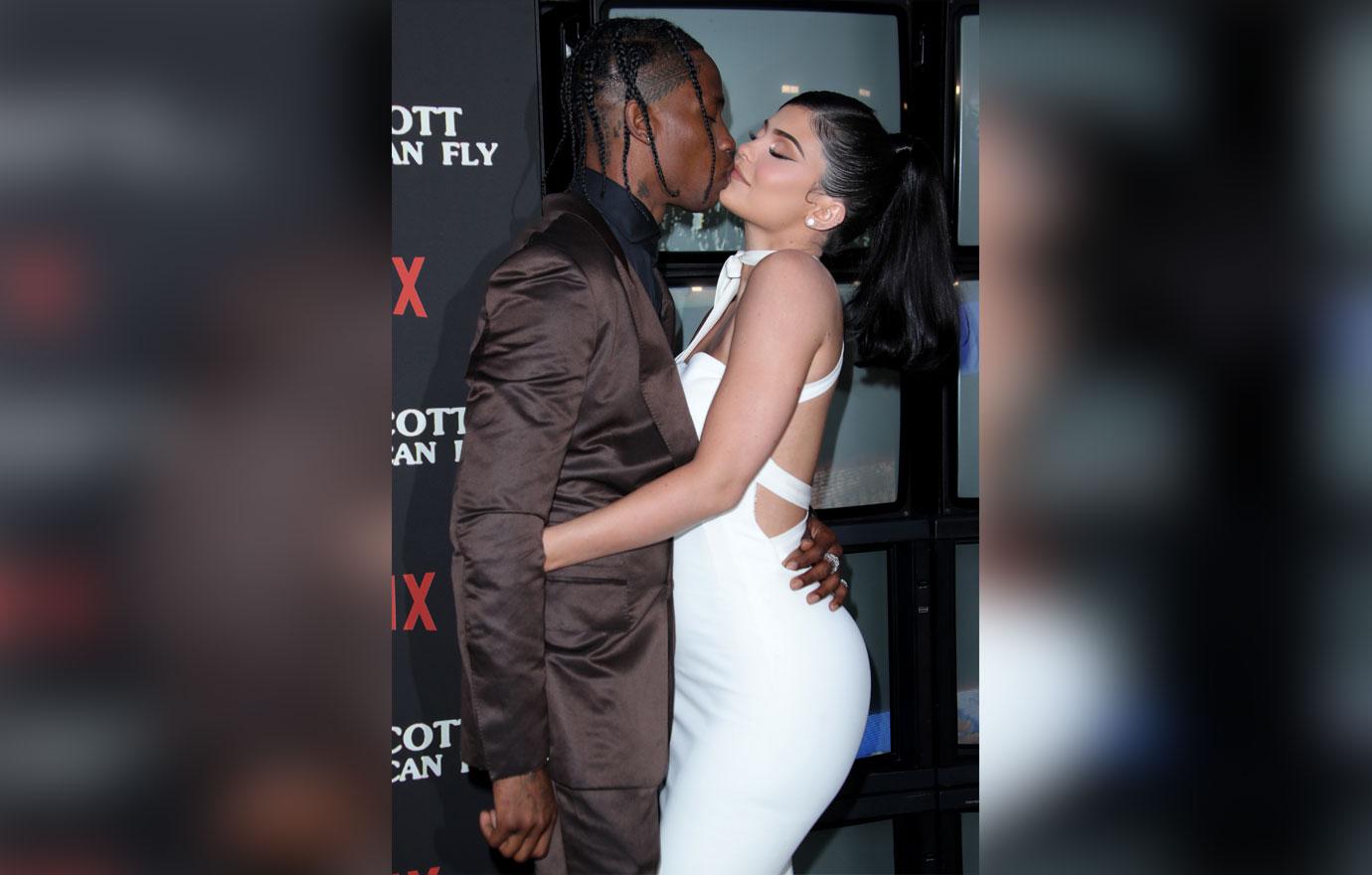 Kylie Jenner & Travis Scott Reunite At Disney World With Stormi