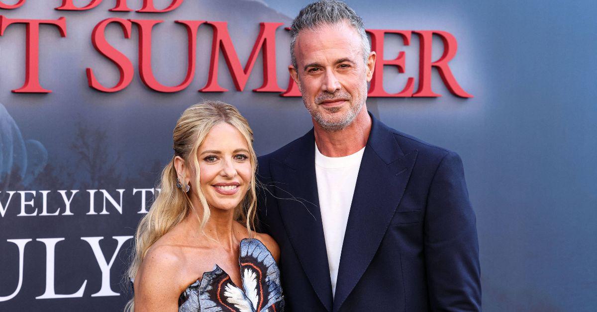 image of Freddie Prinze Jr. and Sarah Michelle Gellar are now married. 
