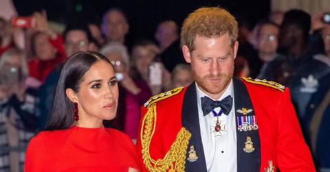 Photo of Meghan Markle and Prince Harry.