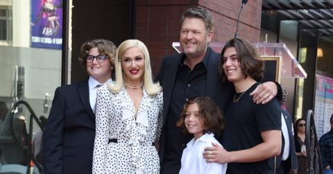 blake shelton stepdad gwen stefanis sons can be hard