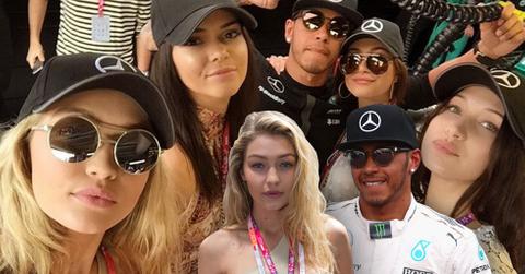 Gigi hadid lewis hamilton dating