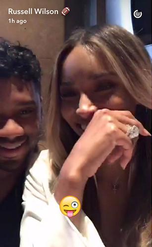 It Finally Happened! Ciara & Russell Wilson Take Sweaty Selfie & Joke ...