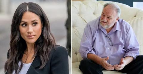 photo of Meghan Markle and Thomas Markle Sr.