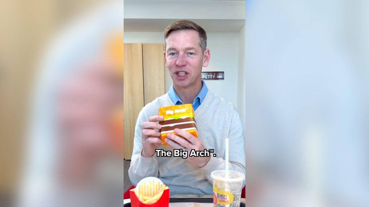 Composite photo of McDonald’s CEO Chris Kempczinski.