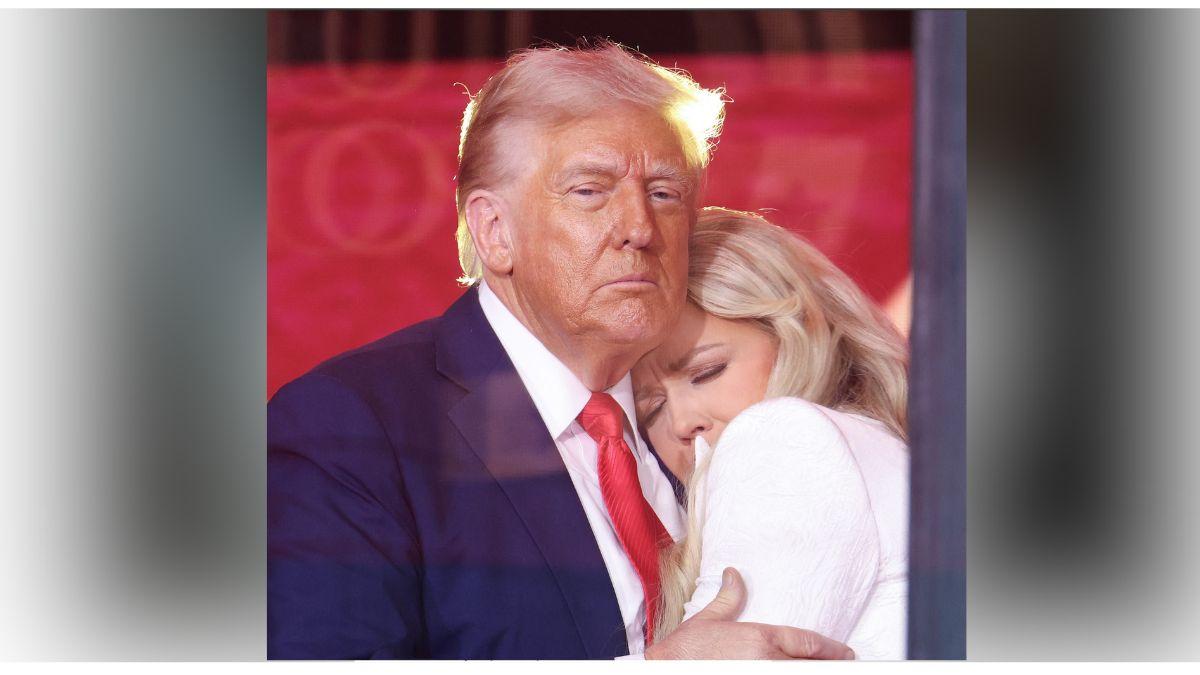 Image of Critics have blasted Erika Kirk's teary appearances with President Donald Trump as 'performative' and 'phony.'