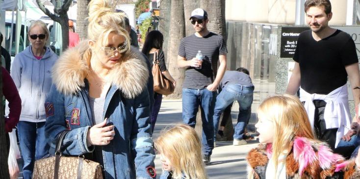 jessica simpson spotted kids family crisis long