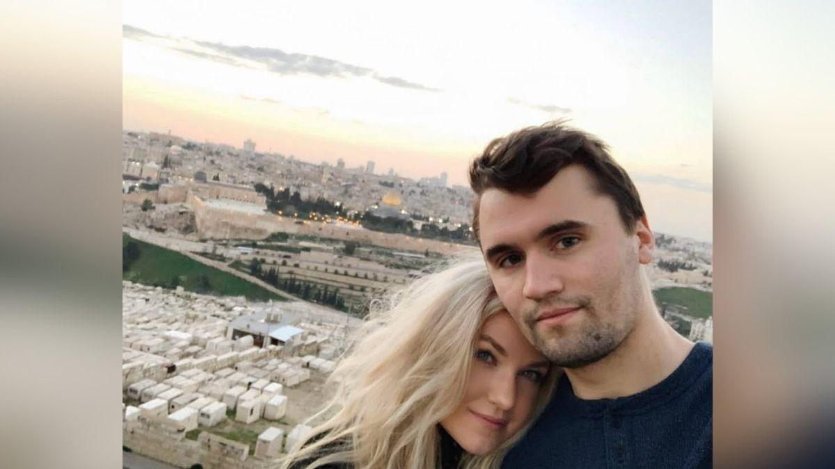 image of Some social media users questioned her public behavior following Erika Kirk's husband’s death.