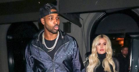 Khloe Kardashian And Tristan Thompson Holding Hands