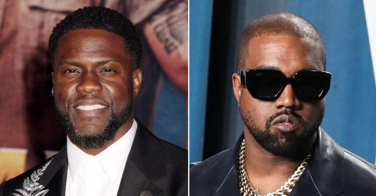 Kevin Hart Defends Kanye West Over Feuds With Kid Cudi, Billie Eilish