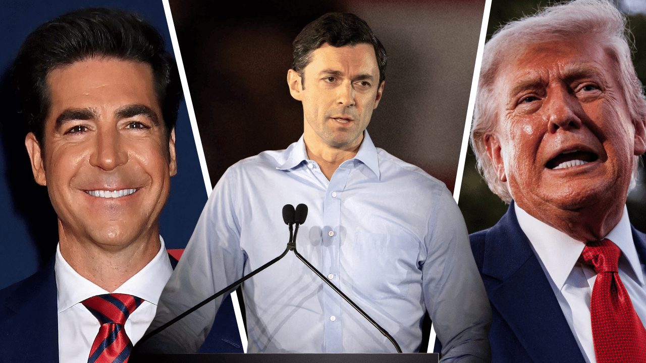 Jesse Watters, Jon Ossoff, Donald Trump