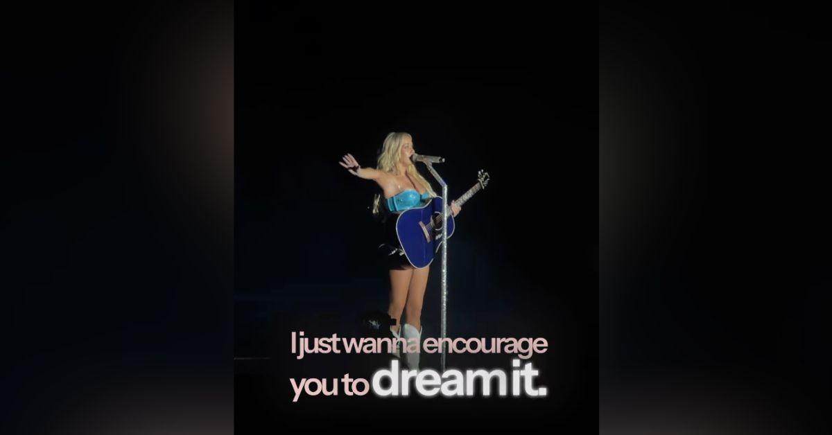 image of The singer told her fans she didn’t write her first song until she was 19.