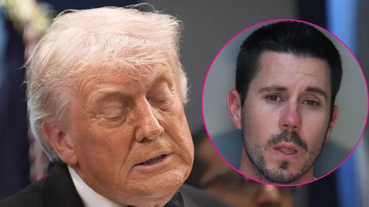 Composite photo of Donald Trump and John Spillman.