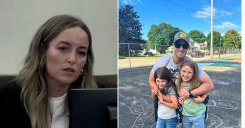 Image of Alleigha Botner and Caleb Flynn with daughters