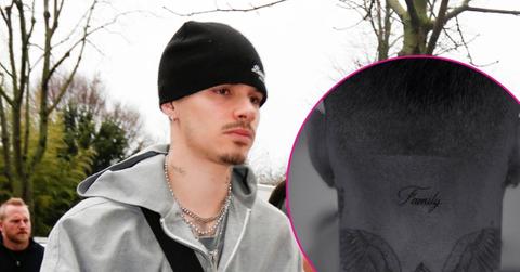 Composite photo of Romeo Beckham.