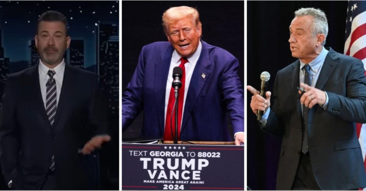 Jimmy Kimmel Mocks Donald Trump For Robert F. Kennedy Jr. Pick