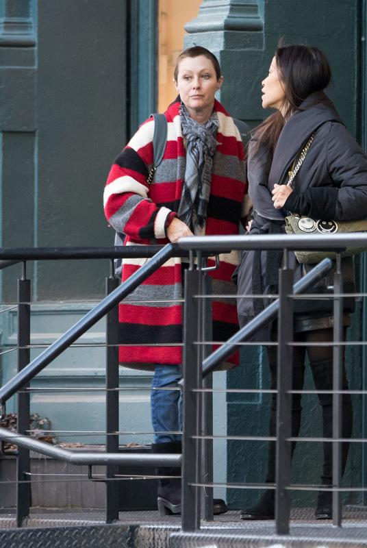 EXCLUSIVE: Shannen Doherty seen in New York.