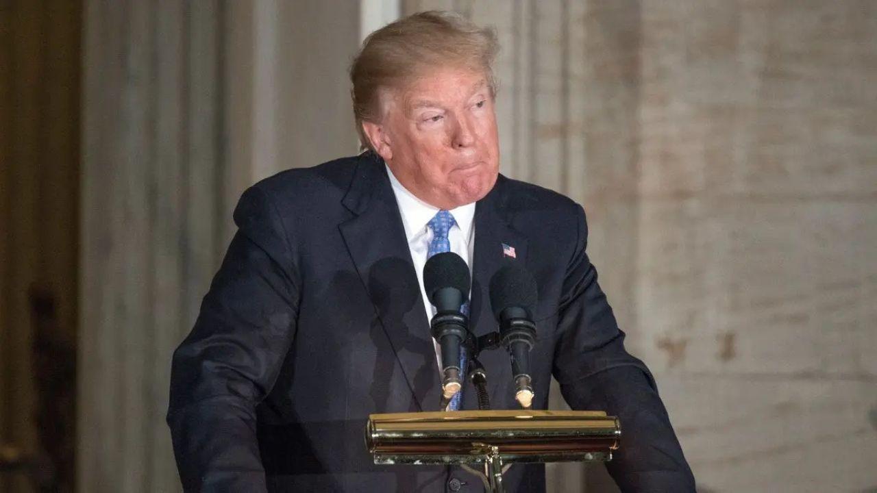 Image of Michael Wolff claimed Donald Trump travels with a 'hair-patch kit' at all times.