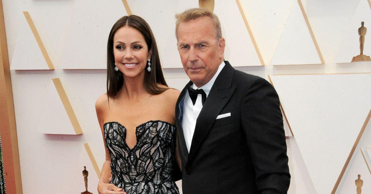Photo of Kevin Costner and Christine Baumgartner