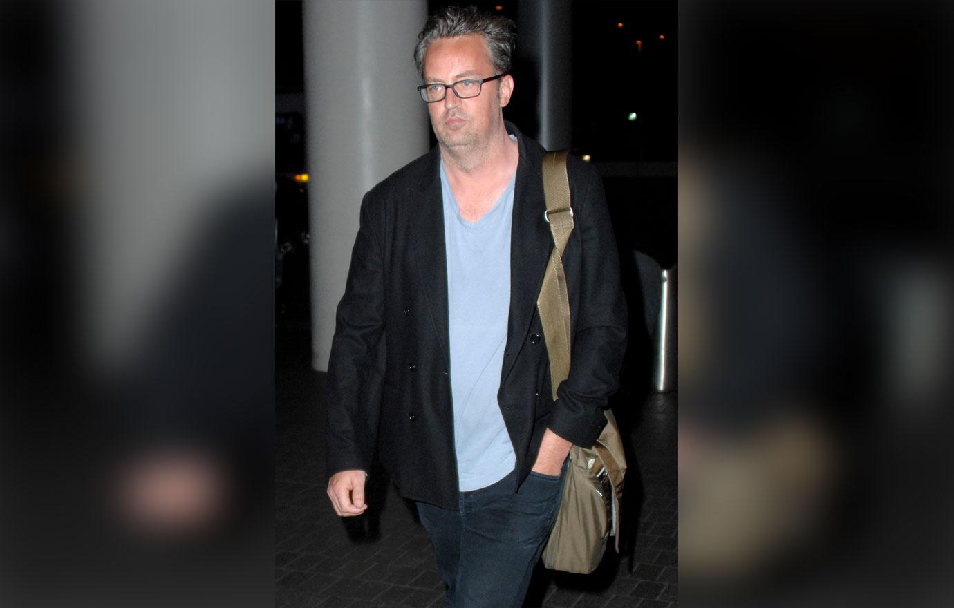 matthew perry determined to get back on track following friends reunion