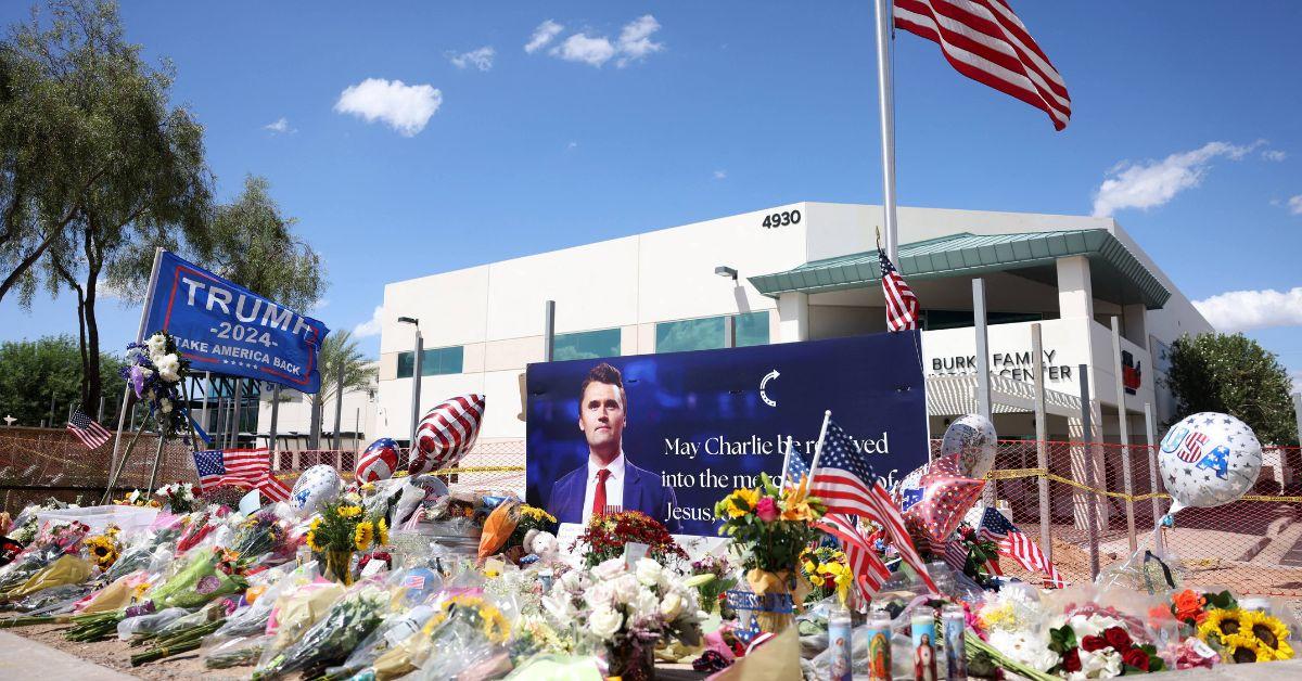 Photo of A Charlie Kirk Memorial