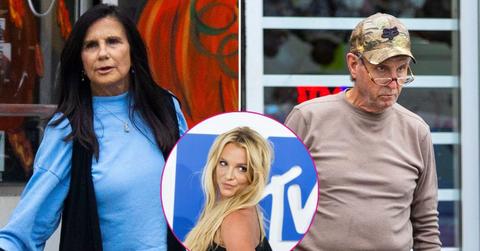Split photo of Jamie, Lynne, and Britney Spears.