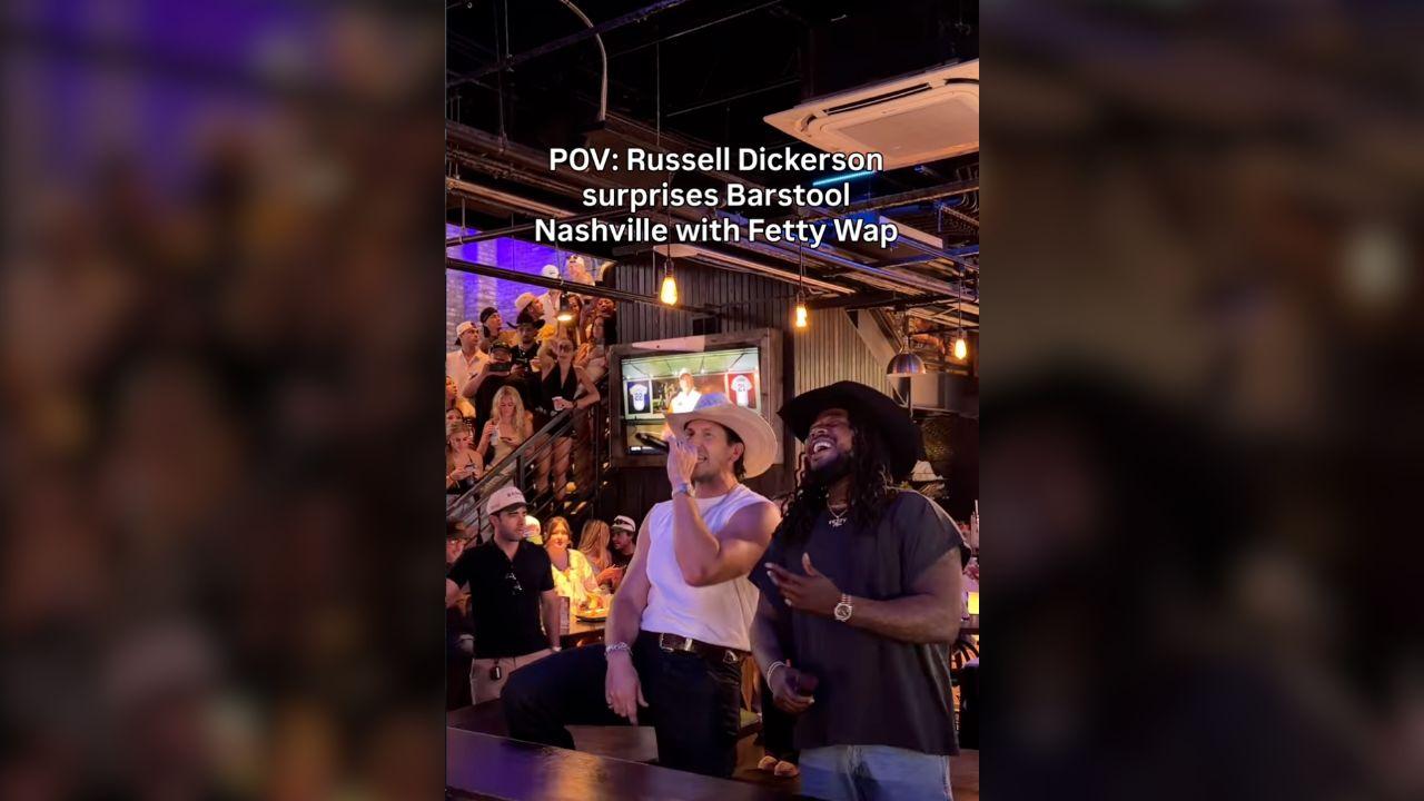 image of Russell Dickerson 'loves' his song with Fetty Wap. 