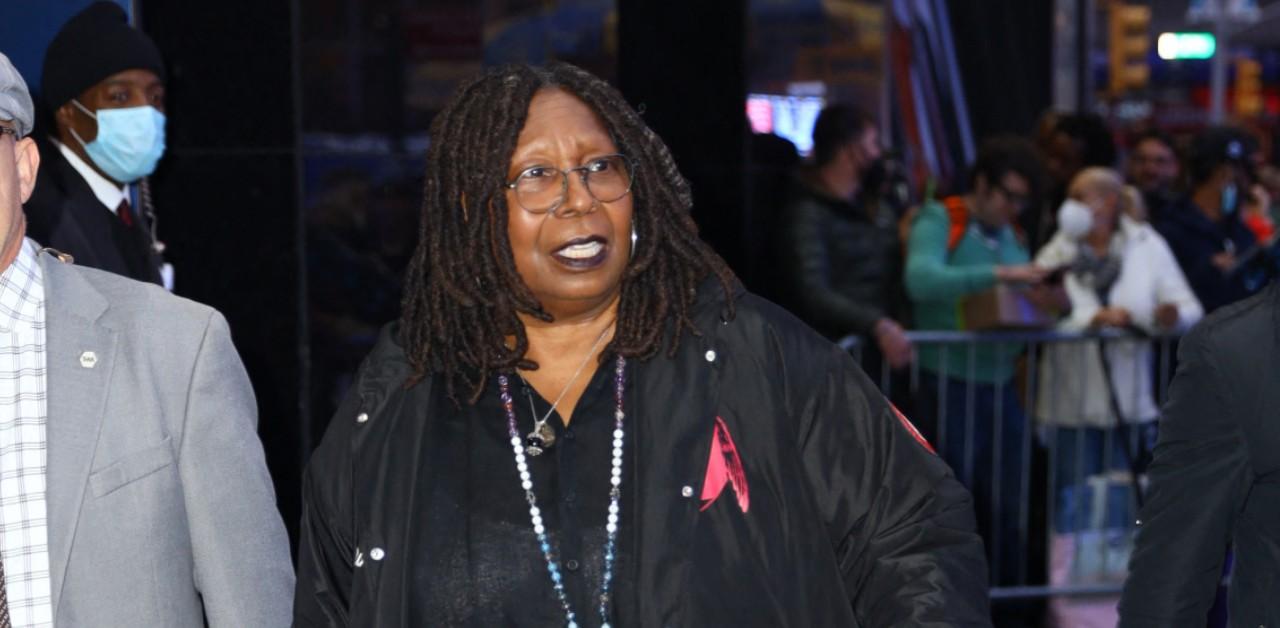 whoopi goldberg slur the view comments