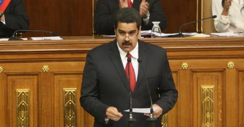 Photo of ex-Venezuelan leader Nicolás Maduro