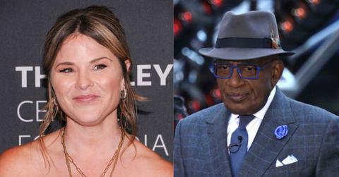 Split image of Jenna Bush Hager and Al Roker.