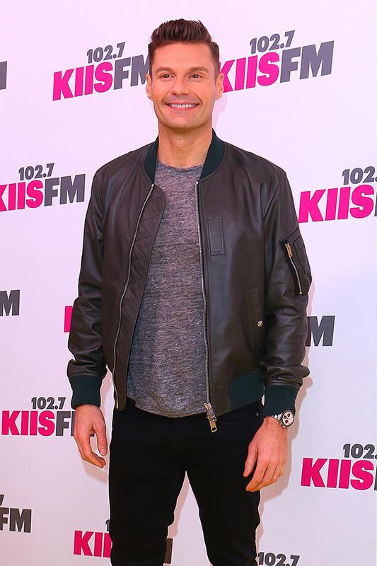 Ryan Seacrest poses at 102.7 KIIS FM&#8217;s 2017 Wango Tango