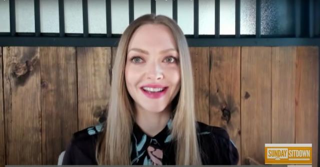 amanda seyfried son surprise appearance today show interview