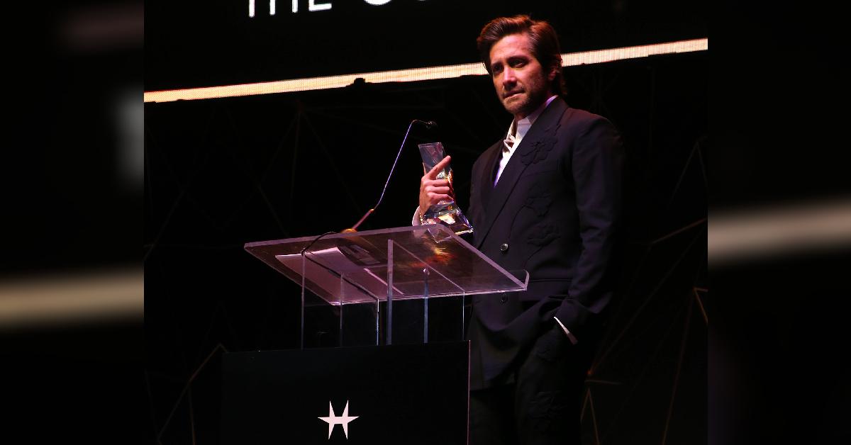 jake gyllenhaal attends hamilton awards in first public appearance since taylor swift released all too well