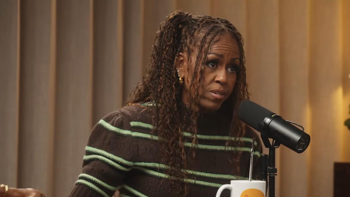 photo of Michelle Obama. 