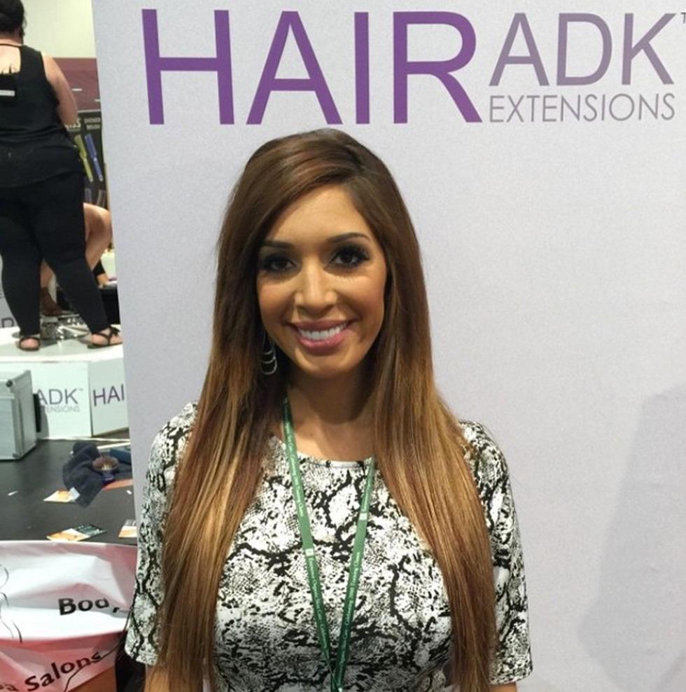 Farrah abraham hair extensions