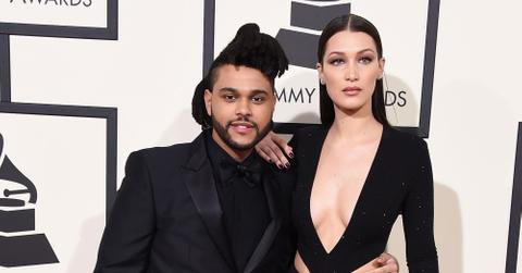 Bella hadid the weeknd grammys red carpet dating