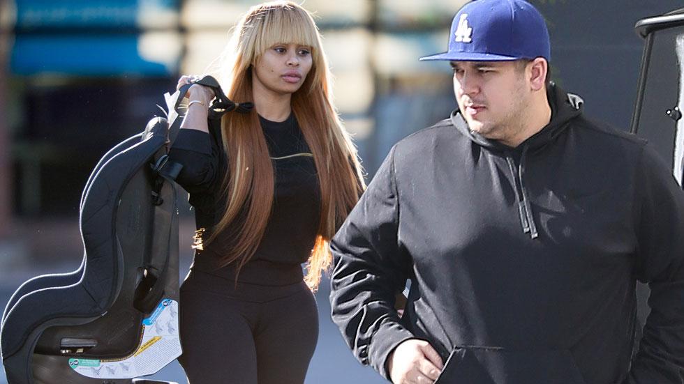 rob kardashian blac chyna pregnancy rumors