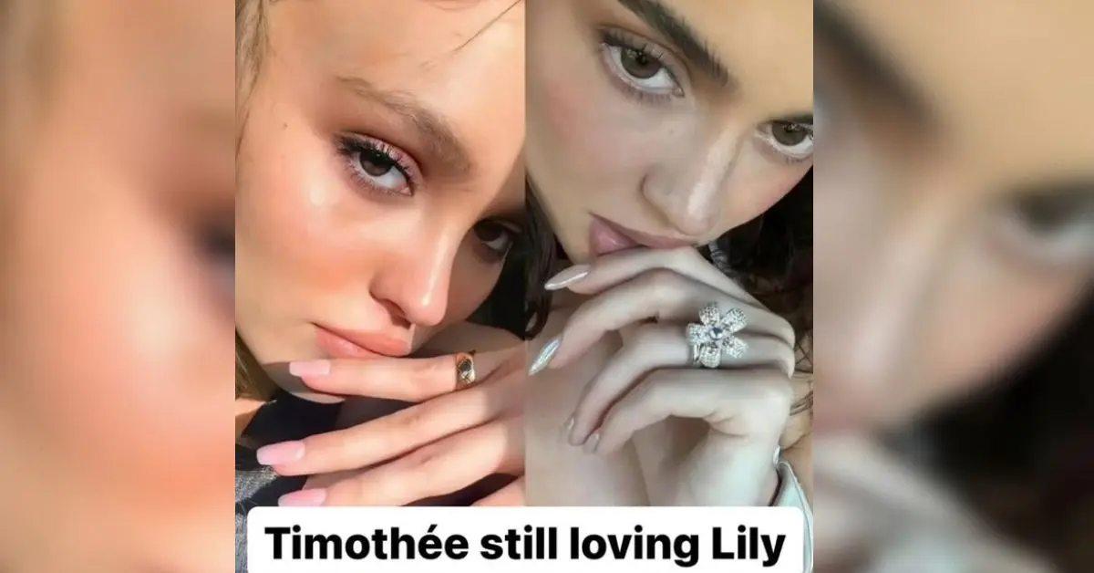 kylie jenner accused obsessively copying timothee chalamet ex lily rose depp
