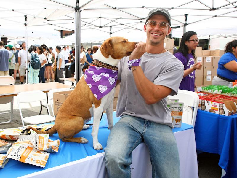 antoni and his dog neon