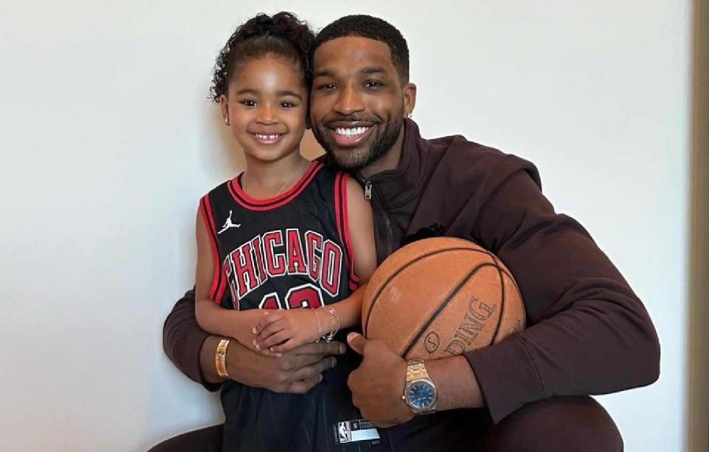 good dad tristan thompson son prince slammed not acknowledging kids