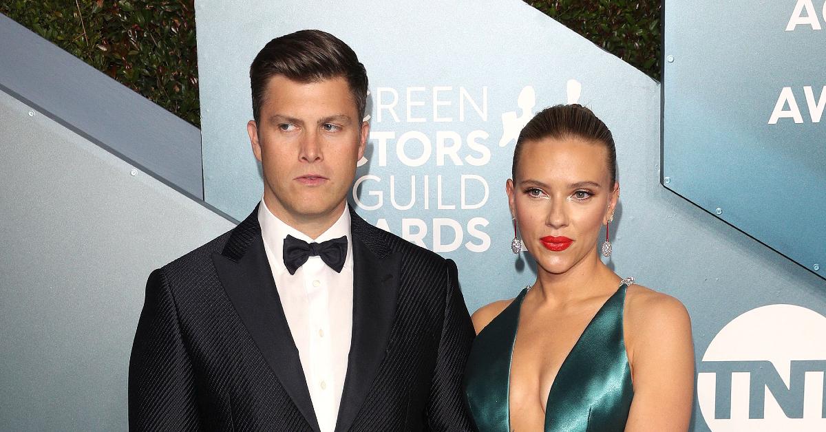 Colin Jost Forced to Roast His Wife, Scarlett Johansson, on 'SNL