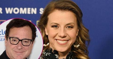 Split of Bob Saget; Jodie Sweetin.