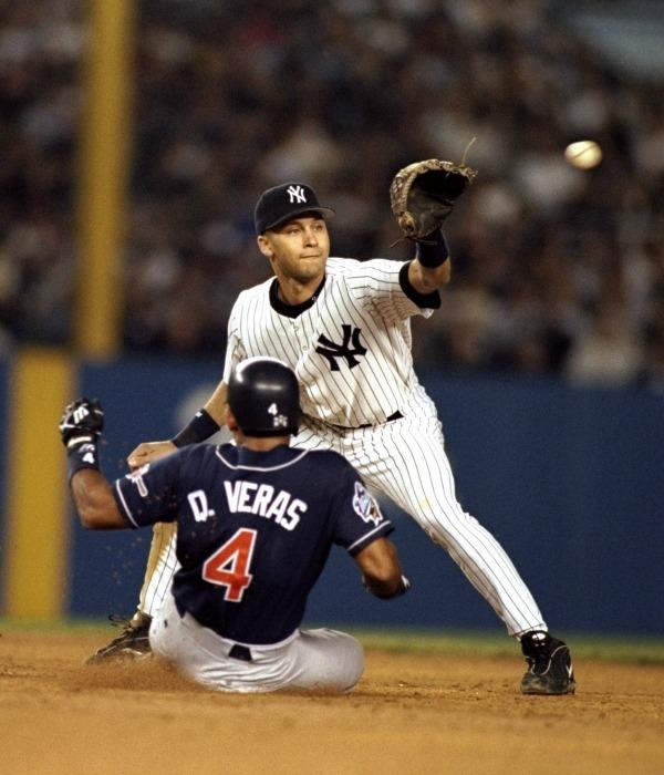 Derek jeter catch